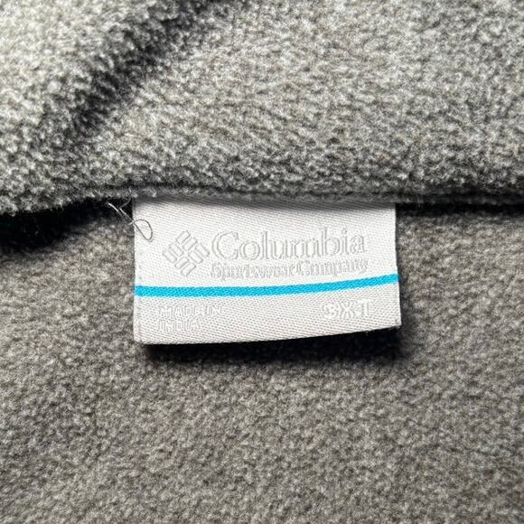 Columbia Dark Grey Zip Up Jacket with Pockets Size 3XT - Picture 3 of 3